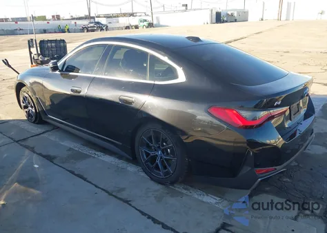 2023 BMW I4 Edrive35 z USA, uszkodzony, nr VIN WBY43AW04PFP55437